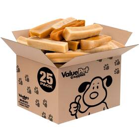 Valuebull 191938073508 Himalayan Yak Cheese Dog Chews Medium 25 Ct Bulk Pack - Long-lasting For Ag