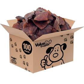 Valuebull 191938075922 Usa Collagen Chips Beef Chews For Dogs Smoked 100 Count Bulk Pac