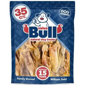 Valuebull 849039078976 Usa Premium Lamb Ear Dog Chews 35 Count - All Natural Treats