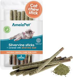 Ventus Artis Mb 445054377396 Silvervine Sticks For Cats Chew Covered With Dust - Natural M