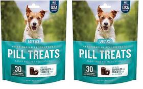 92100001330 Vetiq Pill Treats Advanced Formula For Dogs Chicken 30 Count Pack Of 2