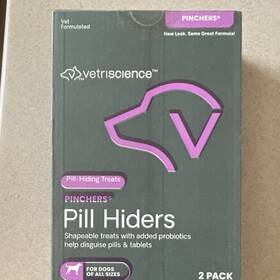 0900mpk.024 Vetriscience Pinchers Pill Concealers Peanut Butter For Dogs 2 Pack