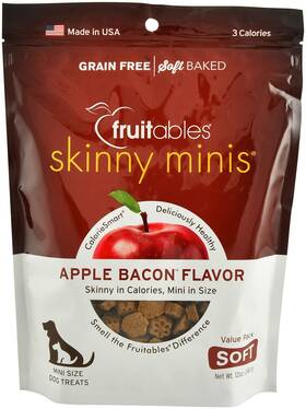 1005038 Vetscience Skinny Minis By Fruitables 12 Oz Flavor Apple Bacon