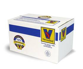 S-pl-41 Vienna Beef Natural Casing Franks 6 Inch 8 1 10 Lbs. Approximately 80 Count