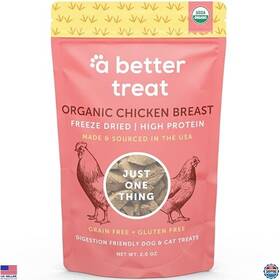 B0dxdy2s2m Visit The A Better Treat Store Premium Organic Freeze-dried Dog And Cat Treats Pumpkin Beef Liver Chicken