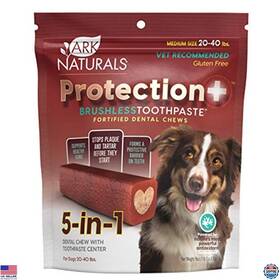 Visit The Ark Naturals Store 45000 Brushless Toothpaste Chews For Small Breeds - 12 Oz Dental Treats