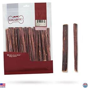 Tep-06-40 Visit The Best Pet Supplies Store Gigabite 6 Inch All-natural Beef Gullet Jerky Sticks 40 Count - Premium Dog Treats