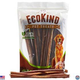 Ec-plag-12br Visit The Ecokind Pet Treats Store All-natural 12 Inch Bully Sticks For Dogs 16 Oz Protein-rich Chews