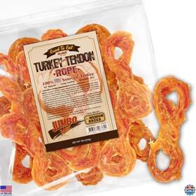 B0cqspwyqj Visit The Gootoe Store Turkey Tendon Dog Treats 1 Lb - Natural Chews For Medium Dogs Rawhide Free
