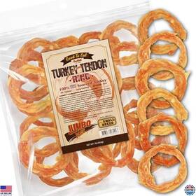B0cy4jp27m Visit The Gootoe Store Turkey Tendon Dog Treats 1 Lb - Natural Chews For Small Dogs Rawhide Free