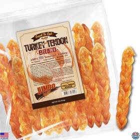 B0d8b3x9tt Visit The Gootoe Store Turkey Tendon Dog Treats 1 Lb - Natural Chews For Medium Dogs Hypoallergenic