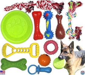 Jal-rb12 Visit The Jalousie Store Interactive Chew Toy Set - Natural Rubber Ball And Rope For Small Dogs