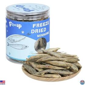 B0d8pmsg5x Visit The Pawup Store Freeze Dried Minnows Cat Treats - Natural Grain-free Omega-3 2.8 Oz