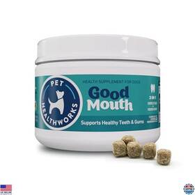 B0f8rbtv7v Visit The Pet Healthworks Store Good Mouth Dental Chews For Dogs - Fresh Breath Healthy Gums Cheeseburger