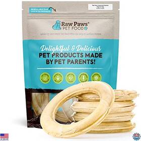 B0dk44k2ql Visit The Raw Paws Store 6-inch Thin Bully Sticks For Small Dogs - 15 Count Low Odor Treats