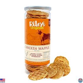 B0b8t3n5ls Visit The Rileys Store Chicken Chips For Dogs - Usa-sourced Dehydrated Jerky Treats 5.5 Oz