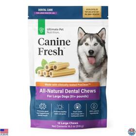B0d4gm6rxq Visit The Ultimate Pet Nutrition Store Large Canine Dental Chews Vet-developed Oral Care 12
