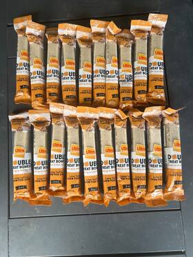 B0c6b1m8gv Visit The Ultra Chewy Store 20 Total Peanut Butter Double Treat Bones Long-lasting Dog Treats