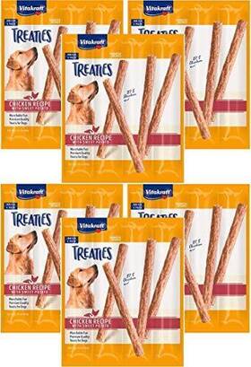Vitakraft 051233359892 24 Pack Of Treaties For Dogs Smoked Chicken Recipe With Sweet Potato Muncha