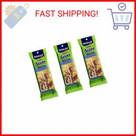 79720 Vitakraft 6 Pack Of Crunch Sticks Treats Variety For Rabbits And Guinea P