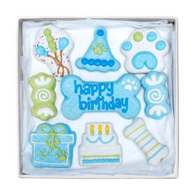 W Fers 879389000181 Wufers Dog Birthday Cookie Box - Treat Cookies Gifts Human Gra