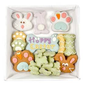 W Fers 990480900085 Wufers Hoppy Easter Dog Cookie Box And Spring Gifts For Dogs Han