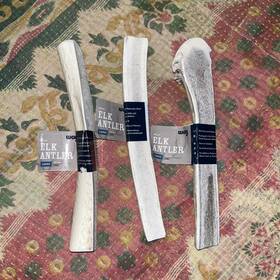 Wag 195515028790 Split Ear Antler Dog Chew - Large Lot Of 3