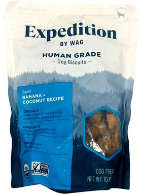 Wag 195515050920 Expedition By Human Grade Organic Biscuits Dog Treats Non-gmo - Ex 01/26