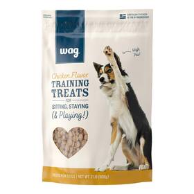 Wag 842379149269 Brand Chicken Flavor Training Treats For Dogs 2 Lb. Bag 32 Oz