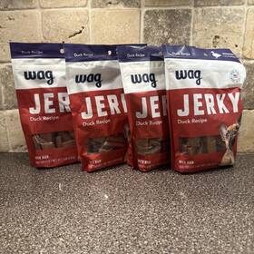 Wag 842379155550 Amazon Brand - Soft And Tender American Jerky Dog Treats Duck Bites 16 Ounce