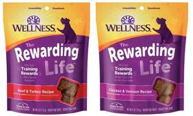 Wellness 787637474885 Wellbites Soft And Chewy Treats For Good Dogs 2 Flavor Variety Bundle 1 Well