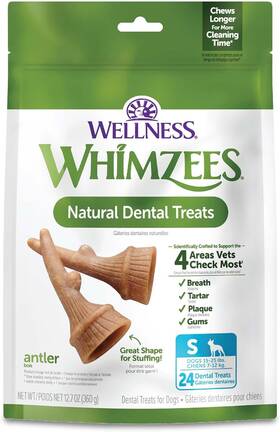 Whz352 Wellness Pet Llc Occupy Dog Dental Treats Natural Chews Small Size 24 Count