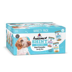 Weruva 810028246249 Awesome Shiny Coat Crusader Variety Pack 14oz Can Of 9