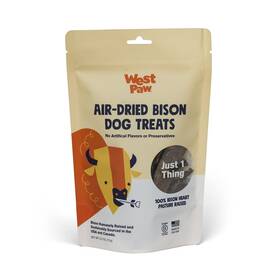 Tt004bih West Paw Air Dried Bison Heart Dog Treats Farm Fresh Snacks For Dogs W