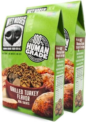 Wet Noses 313047622617 Organic Crunchy Dog Treats For All Pet Sizes Breeds All-natural P