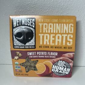 545405 Wet Noses Little Stars Sweet Potato Organic Dog Training Treats 9-ounce
