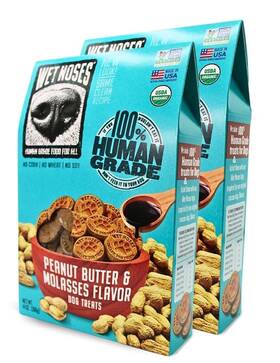 Wet Noses 728360052452 Organic Crunchy Dog Treats Non-gmo Healthy Peanut Butter Snacks 14oz 2