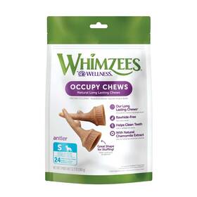 Whimzees 810037580037 By Wellness Occupy Antler Natural Dental Chews For Dogs Long Lasting Treats