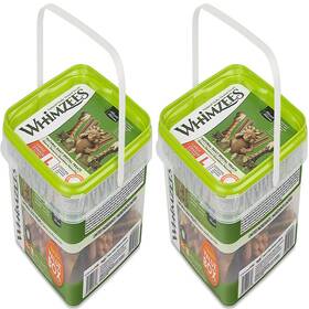 B078psdb8m Whimzees 2 Pack Of Natural Grain-free Dental Dog Treats Variety 14 Large