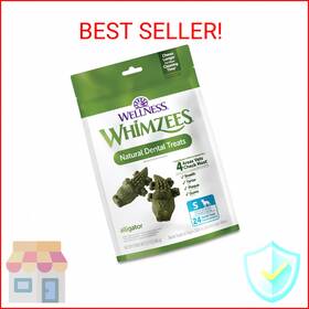 Whz322us Whimzees Wellness Alligator Dog Dental Treats Natural Chews Small Size 24 Co