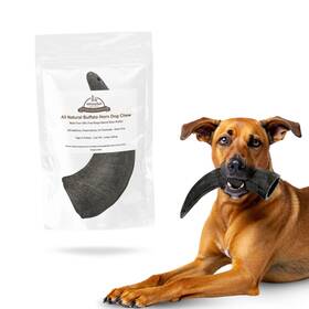 Whitetail Naturals 850474008510 - Water Buffalo Horns For Dogs Monster Xx-l All-natural