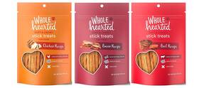 14783 Wholehearted Grain Free Soft Chewy Dog Treats Chicken Beef Bacon 3-6 Oz Healthy Snack