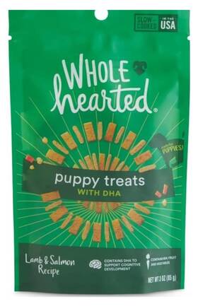 Hd-qav8-h3rm Wholehearted Puppy Treats With Dha - Lamb And Salmon 3 Ounce Pack Of 1