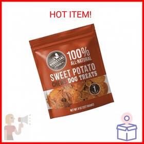 Wholesome Pride 853614005004 Sweet Potato Chews 100% All-natural Single Ingredient Dog Treats