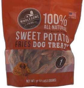 Wholesome Pride 853614005349 2025-8-13 Sweet Potato Fries All-natural Single Ingredient Dog
