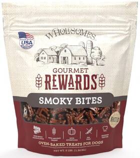 Wholesomes 034846550047 Rewards Smoky Bites 3 Lb