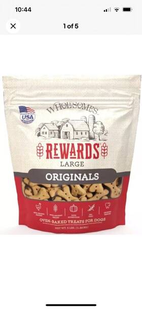 2100356 Wholesomes Rewards Classic Large Originals Dog Treats 3lbs