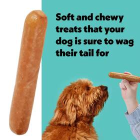 Wiggles & Wags 196481058446 30 And Hot Dog With Chicken Pork Treat Petsmart Price 2.00 Ea