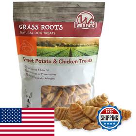 Wild Eats B08ssrv61l Sweet Potato Chicken Treats For Dogs 12 Oz. Calorie Fat Alternative