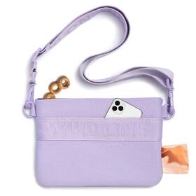 B09hy2j97d Wild One Treat Pouch Fanny Pack Cross-body Bag Recycled Knit Poop Dispenser